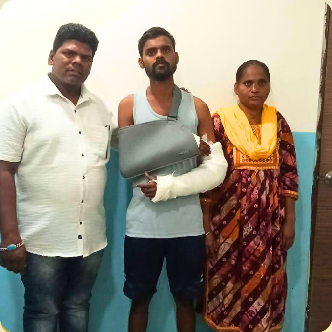 NGO providing treatment support